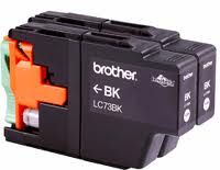 Brother LC-73 Black Ink Cartridge Twin Pack-DCP-J525W/J725DW/J925DW, MFC-J6510DW/J6710DW/J6910DW/J5910DW/J430W/J432W/J625DW/J825DW - 600 pages Brother LC-73 Black Ink Cartridge Twin Pack-DCP-J525W/J725DW/J925DW, MFC-J6510DW/J6710DW/J6910DW/J5910DW/J430W/J432W/J625DW/J825DW - 600 pages